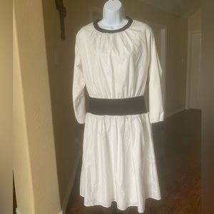 Ermanna White/Black  Dress Size 38/M